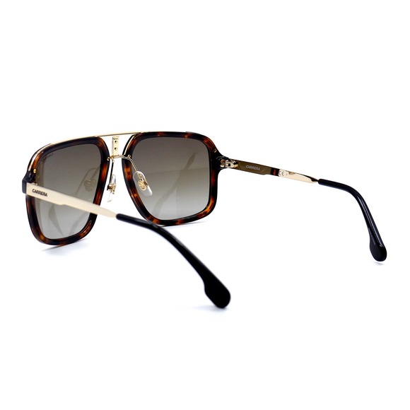 BRAND NEW CARRERA CA 1004/S HAVANA GOLD BROWN MEN'S SUNGLASSES - Picture 9 of 15